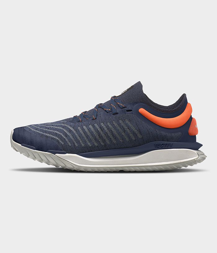 The North Face Mens Hiking Shoes VECTIV Escape Knit 527AVMHFQ - Navy